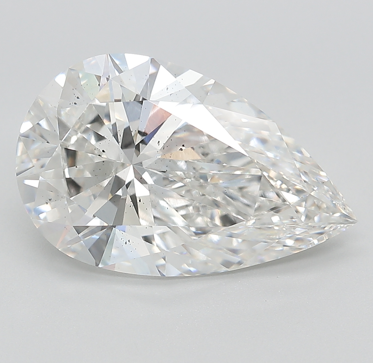 5.02 Carat Pear Cut Lab Diamond